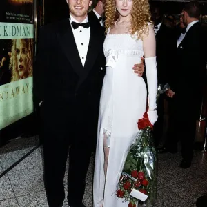 Tom Cruise and Nicole Kidman attending London premier of Far and Away