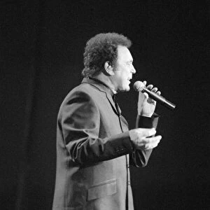 Tom Jones performing at The Cardiff International Arena, Cardiff, Wales