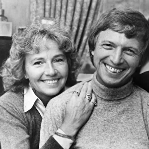 Tommy Steele at home with wife Ann and daughter Emma - November 1980 24 / 11 / 1980