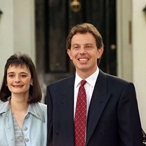Tony Blair and Cherie Blair. 1994