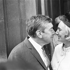 Tony Hancock wedding to Freddie Ross. 2nd December 1965