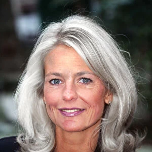 Ulrika Jonsson TV Presenter aged by 34 years January 1998 by computer as part of