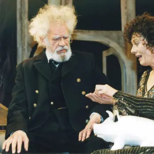 Vanessa Redgrave and Paul Schofield in Heartbreak House by George Bernard Shaw at Theatre