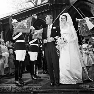 The wedding of Captain Richard Abel Smith and Marcia Kendrew at St