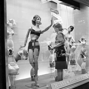 Whos the dummy? Window shopping at Bourne & Hollingsworth Department Store