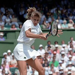 Wimbledon. Steffi Graf. July 1991 91-4353-004