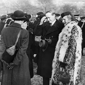 During Winston Churchills Northern tour, he paid a visit to Glasgow