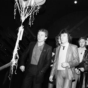 Bill Wyman and other celebrities at the opening of The London Hippodrome nightclub