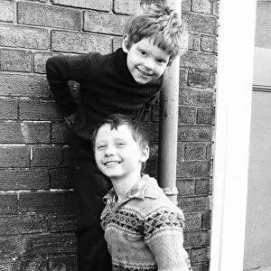 Young boys from the River Street area of Birkinhead 1980 who face a grim future in