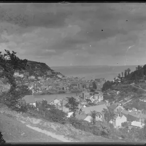 Looe Print: A View from West Looe Downs Looe Print: A View from West Looe Downs