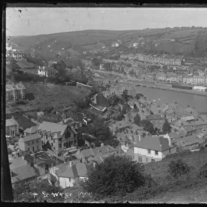 Looe from West Looe Downs