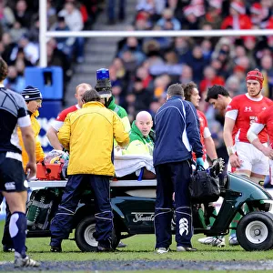 Geoff Cross Leaves With Bad Injury After Tackle
