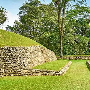 Mexico Heritage Sites Mounted Print Collection: Pre-Hispanic City and National Park of Palenque