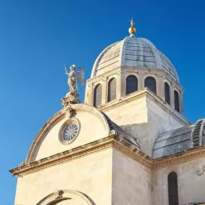 Heritage Sites Greetings Card Collection: The Cathedral of St James in èibenik