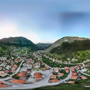 Aerial Photography Metal Print Collection: Kosovo