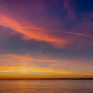 Severn Estuary Sunset Cloudscape Print Severn Estuary Sunset Cloudscape Print
