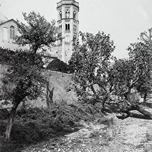 Bell tower of the collegiata of S. Biagio in Finalborgo
