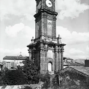 The clock tower in Avellino, designed by Cosimo Fanzago