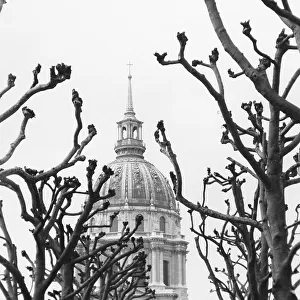 The cupola of the Invalides in Paris
