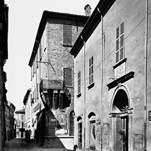 The house where the poet Byron lived in Ravenna