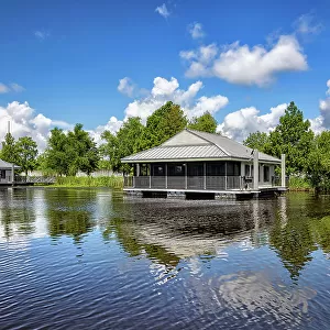 Louisiana, Westwego, Cabins at The Bayou Segnette State Park