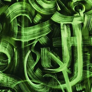 Abstract Graffiti Print with Urban Art Background Abstract Graffiti Print with Urban Art Background