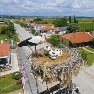 Aerial Photography Metal Print Collection: North Macedonia