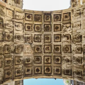 The Adrian Gate Marble Ceiling Print, Antalya Landmark The Adrian Gate Marble Ceiling Print, Antalya Landmark