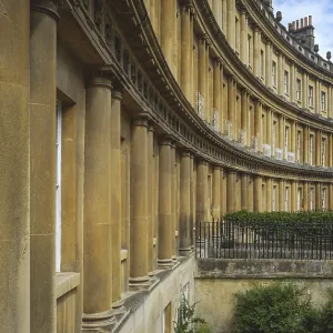 Curved Georgian Town Houses Print, The Circus, Bath Curved Georgian Town Houses Print, The Circus, Bath