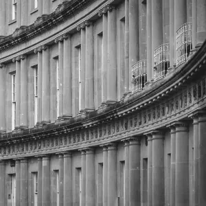 Curved Georgian Terraces Print, The Circus, Bath Curved Georgian Terraces Print, The Circus, Bath