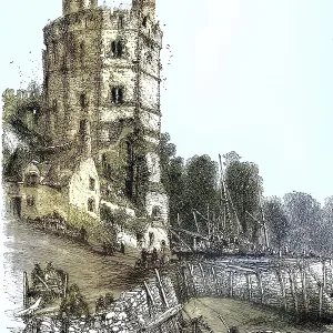 Caernarfon Castle Print