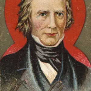 Print of Henry Clay, American Politician (1777-1852)