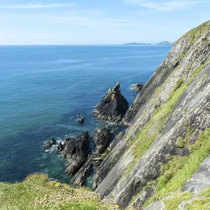 Rugged Cliffs Print, Dingle Peninsula, Ireland Rugged Cliffs Print, Dingle Peninsula, Ireland