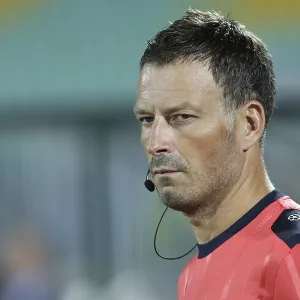 Sofia, Bulgaria Print: Mark Clattenburg at National Stadium Sofia, Bulgaria Print: Mark Clattenburg at National Stadium