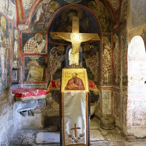 Vlatadon Monastery Interior Print, Thessaloniki, Greece Vlatadon Monastery Interior Print, Thessaloniki, Greece