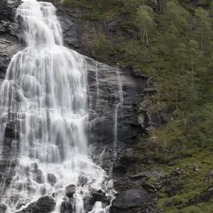 Norway Waterfall Print Norway Waterfall Print