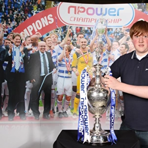 Reading FC's Glorious Triumph: Celebrating with the 2012 Championship Trophy