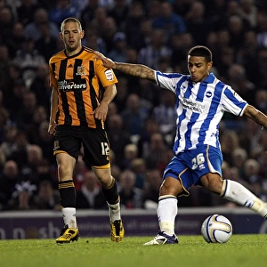 2011-12 Home Games Glass Frame Collection: Hull City - 15-10-2011
