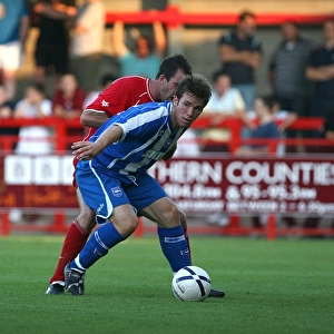Gatting against Crawley pre season 06 / 07