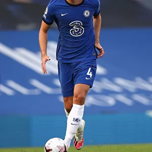 Chelsea vs Liverpool: Andreas Christensen in Action at Stamford Bridge