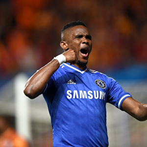 Samuel Eto'o's Thrilling First Goal: Chelsea vs. Galatasaray in the UEFA Champions League (March 18, 2014)