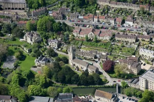 Bradford-on-Avon Aerial Print