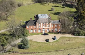 Prints of Forest Lodge, formerly known as Holly Grove, Windsor Great Park, Berkshire. Photographed in 2018 England from the Air - Landscapes, Cities and Heritage: Forest Lodge Print, Windsor Great Park