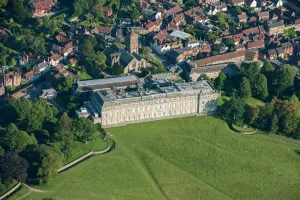 Prints of Petworth House, West Sussex. Large stone-built country house, built 1688-93 England from the Air - Landscapes, Cities and Heritage: Petworth House Print, 1688-93 Stone Country House