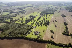 Prints of Waldershare Park, Kent, 2017 England from the Air - Landscapes, Cities and Heritage: Waldershare Park Print from England Aerial Photography