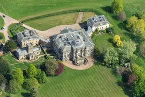 Prints of Kedleston Hall, an 18th century country house, Derbyshire, 2025 Aerial Views of England - Landscapes, Cities and Heritage from Above: Kedleston Hall Print, 18th century country house image