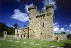 Belsay Castle Print - Medieval Northumberland Architecture