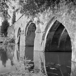 14th-century Old Radcot Bridge Print