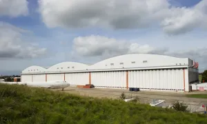 Bristol Prints: Brabazon Hangar Print: A General View of the Post-War Structure