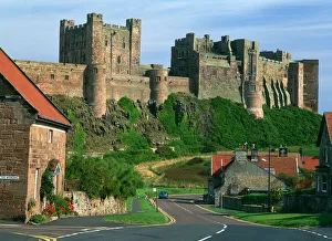 Travel england/travel north east england/bamburgh castle k011670 Travel england/travel north east england/bamburgh castle k011670